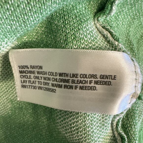 Diane Von Furstenberg For Target Ginkgo Green Sweater Dress Size M - Picture 9 of 9